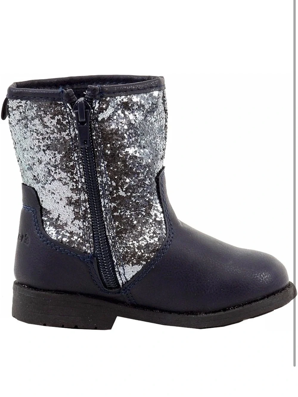Carter's Toddler Girl's Mara Fashion Glitter Navy Boots